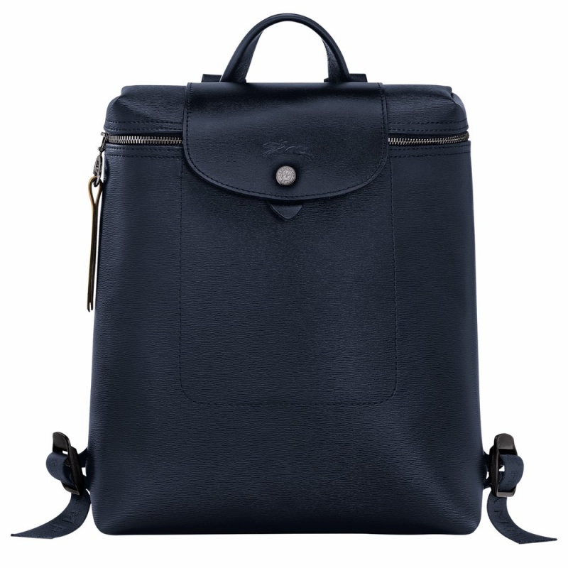 Black Longchamp Le Pliage City M Men's Backpack